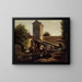 La Poterne des Peupliers - Arthur Calame — framed artwork on a wall