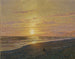 Sunset over the sea - Arthur Calame — artwork view