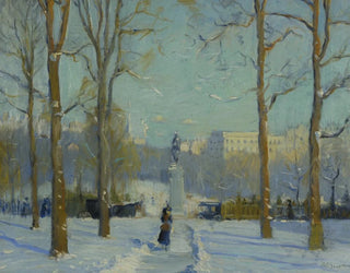 on Columbus Avenue - Arthur Clifton Goodwin — artwork view