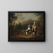 Robert Gwillym d'Atherton and William Farington de Werden - Arthur Devis — framed artwork on a wall