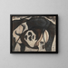 Cow - Arthur Dove — framed artwork on a wall
