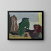 By the Lake - Arthur Dove — framed artwork on a wall