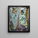 George Gershwin Rhapsody in Blue, Part I - Arthur Dove — framed artwork on a wall