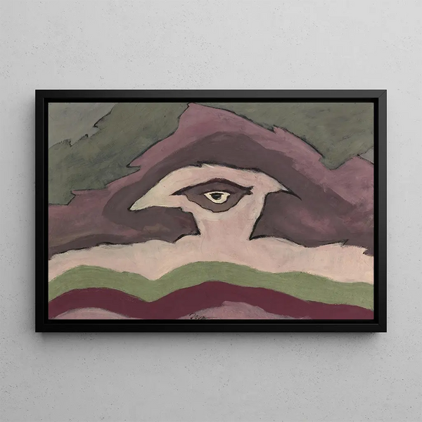 Storm Clouds - Arthur Dove — framed artwork on a wall