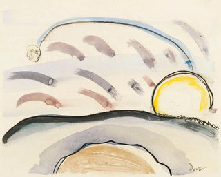 Study for the Sun and the Moon - Arthur Dove — artwork view