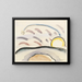 Study for the Sun and the Moon - Arthur Dove — framed artwork on a wall