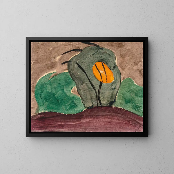 Sun through the Tree II - Arthur Dove — framed artwork on a wall