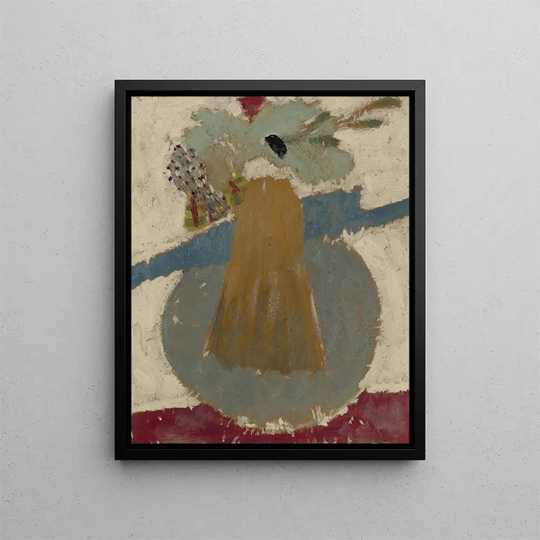 The Broom Brush - Arthur Dove — framed artwork on a wall