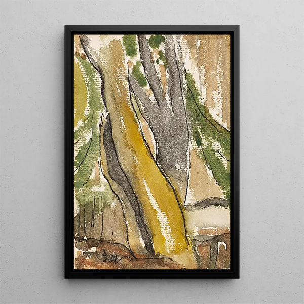 Reproduction of the painting Trees Behind the House - Arthur Dove
