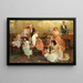 Musical Chairs - Arthur Drummond — framed artwork on a wall