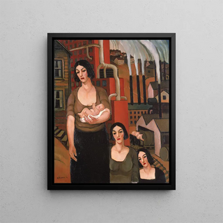 Industrial - Arthur Durston — framed artwork on a wall
