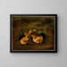 Poules - Arthur Fitzwilliam Tait — framed artwork on a wall