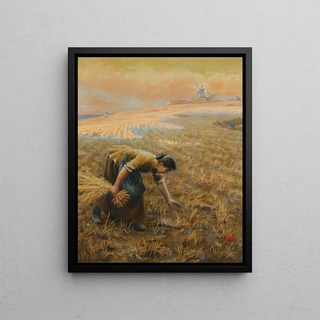Glanage - Arthur Foord Hughes — framed artwork on a wall