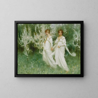 Innocence - Arthur Hacker — framed artwork on a wall