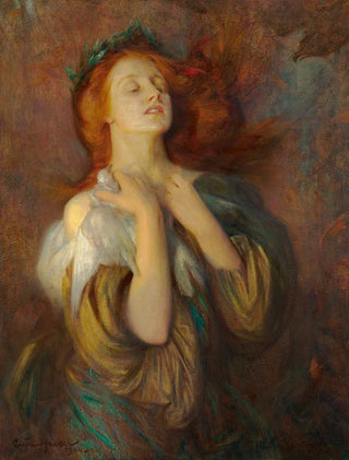Damaged Painting - Arthur Hacker — artwork view