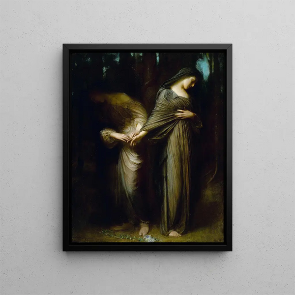 Vale Farewell - Arthur Hacker — framed artwork on a wall