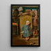 En pénitence - Arthur Hughes — framed artwork on a wall