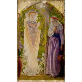 L'Annunciation - Arthur Hughes — artwork view