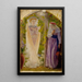 L'Annunciation - Arthur Hughes — framed artwork on a wall