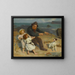 A port scene - Arthur John Elsley — framed artwork on a wall