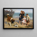 An Unlikely Pair - Arthur John Elsley — framed artwork on a wall