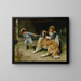 Ami ou ennemi - Arthur John Elsley — framed artwork on a wall