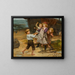 The taking of the day - Arthur John Elsley — framed artwork on a wall