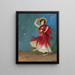Spanish Dancer - Arthur Kampf — framed artwork on a wall