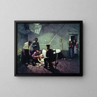 La Dernière Déclaration - Arthur Kampf — framed artwork on a wall