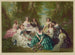 Eugénie, Empress of the French, and her ladies-in-waiting - Arthur L. Cox — artwork view