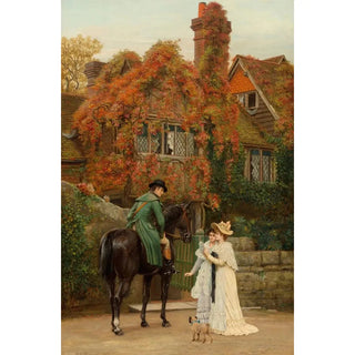 The Messenger - Arthur Longley Vernon — artwork view