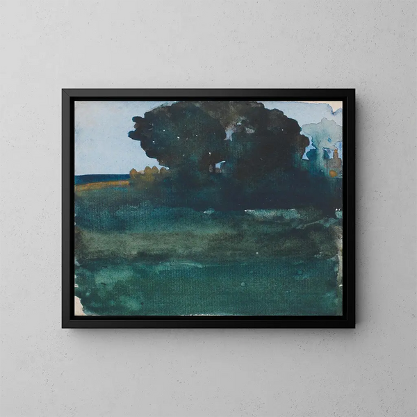Cornfield Painting - Arthur Melville — framed artwork on a wall