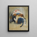 The Rooster - Arthur Melville — framed artwork on a wall