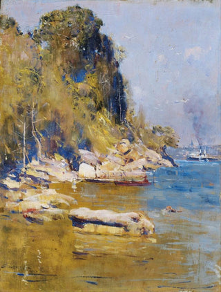 Arthur Streeton - From my camp Sirius Cove.webp