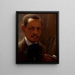 Self-portrait Painting - Arthur Timótheo da Costa — framed artwork on a wall