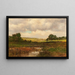 Shadows of Clouds - Arthur Turnbull Hill — framed artwork on a wall