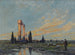 Ruins at Dawn - Arthur Vidal Diehl — artwork view