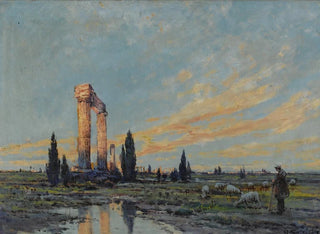 Ruins at Dawn - Arthur Vidal Diehl — artwork view