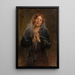 Reproduction of the painting Portrait of a lady with veil L'épouse de l'artiste - Arthur von Ferraris