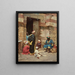 The Musician - Arthur von Ferraris — framed artwork on a wall