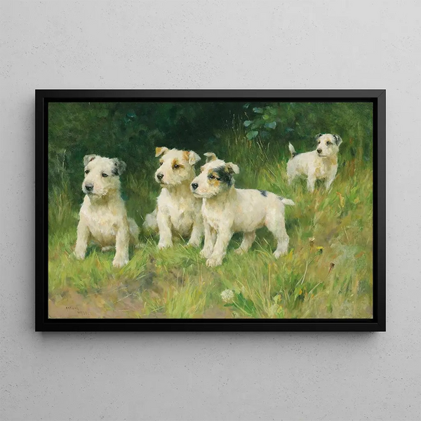 The Rising Generation - Arthur Wardle — framed artwork on a wall