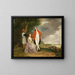 The Honorable William Monson and his wife Ann Debonnaire - Arthur William Devis — framed artwork on a wall