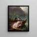 Rendez-vous - Arthur von Ramberg — framed artwork on a wall