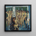 Artillerymen - Ernst Ludwig Kirchner — framed artwork on a wall