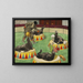 Petit fripon Kulihrek en jongleur - Artuš Scheiner — framed artwork on a wall