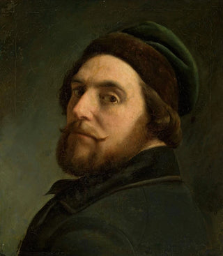 Male portrait - Artur Grottger — artwork view