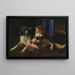 Two friends - Artur José de Sousa Loureiro — framed artwork on a wall