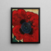 Poppy flower Mohnblume - Artur Nikodem — framed artwork on a wall