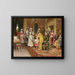 L'attente - Arturo Ricci — framed artwork on a wall