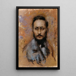 L'historien Ludo Moritz Hartmann - Arturo Rietti — framed artwork on a wall